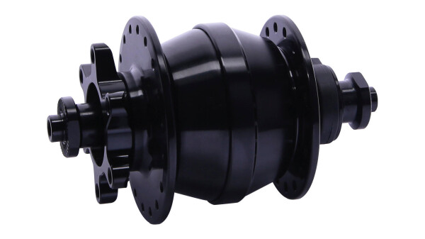 CONTEC Nabendynamo "Powerhouse Hub 2" Fü 36 Loch, schwarz