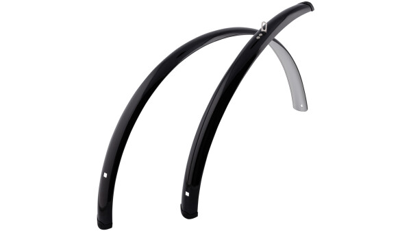 CONTEC Radschutzgarnitur "Splash Protect 28" - 48 mm breit, schwarz glänzend