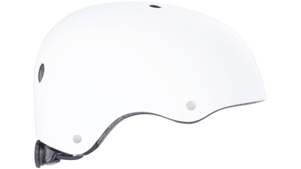 CONTEC Skate-Helm "Una" Leichte ABS Hart matt white, Gr. L (58-60 cm)