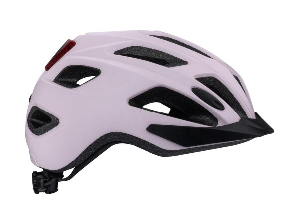 CONTEC Helm "Abbey" SB-verpackt, elegant matt rosé dust / polar white, Gr. L (60-64 cm)