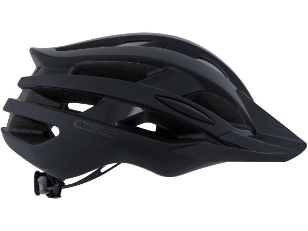 CONTEC Helm "Ruta" SB-verpackt, sportlic black velvet, Gr. S/M (54-58 cm)