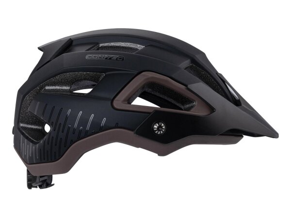 CONTEC Helm "Katla" SB-verpackt, sportli black velvet / spirit rock, Gr. M (55-59 cm)