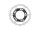 CONTEC Bremsscheibe "CDR-5B" SB-verpackt 160 mm, Verschleißgrenze: 1,4 mm, ca. 161 g ( Sonderposten, lose )