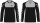 CONWAY Langarmtrikot "Freeride Jersey LS black / grey, Gr. S