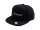 CONWAY Flat Cap "Logo" 100 % Polyester black, one Size for Kids