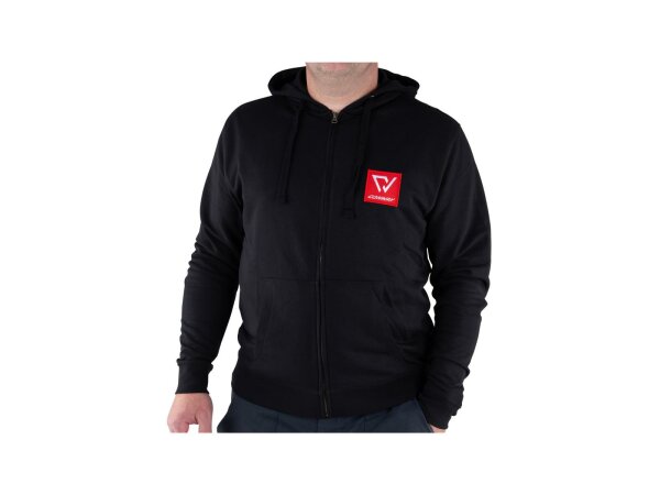 CONWAY Kapuzensweatjacke "Logo" Zip Hood schwarz, Gr. S