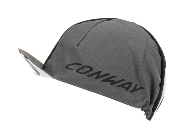 CONWAY Cap "Bike" 100 % Baumwolle, unive GRV, grey / black