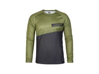 CONWAY Langarmtrikot "RIDE Tee LS" 100 % moss /...