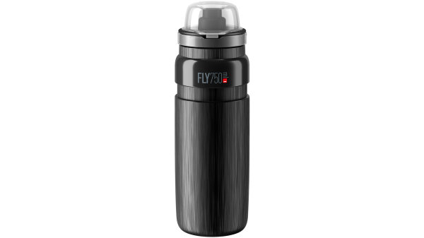 ELITE Trinkflasche "Fly Tex MTB" SB-verp schwarz