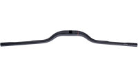 ERGOTEC Lenker "Riser Bar 30-50-70" Grif Grifflänge 210 mm, Rise 50 mm, mit Kabelöffnungen 20 x 10 mm + 20 x 25 mm für interne Kabelverlegung, Wandstärke 1,7-2,4-1,7 mm