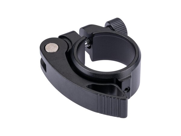 ERGOTEC Sattelklemmschelle "SCQ-200" Alu 34,9 mm, schwarz sandgestrahlt