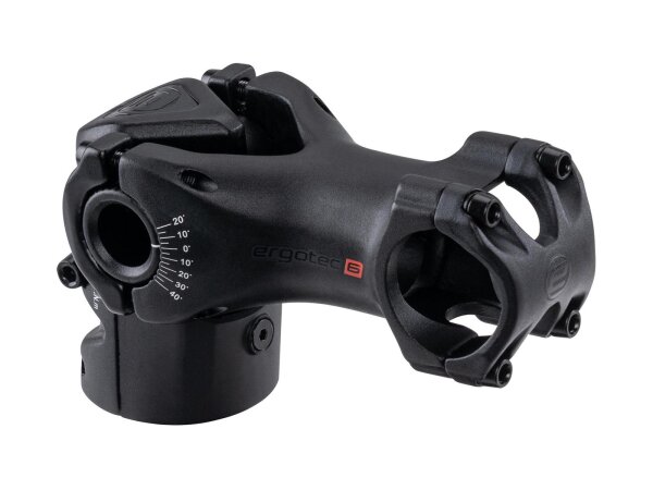 ERGOTEC Vorbau "Swell RE 70 i" 1 1/8", 3 95 mm lang, eff. Länge: 75/95/90 mm, eff. Höhe: 110/55/25 mm