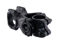 Ergotec Vorbau SWELL RE AHEAD 35.0 - 80mm, winkelverstellbar -20°- +40°, Safety Level 6, schwarz matt