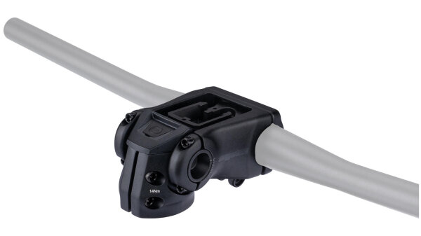 Ergotec Vorbau INTEGRA PERFORMANCE VARIO AHEAD 50 31,8 - 75mm, winkelverstellbar -10°- +40°, für Bosch Kiox, Safety Level 6, schwarz matt