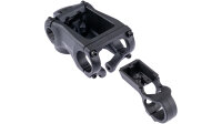 ERGOTEC Vorbau "Integra Performance Vari schwarz sandgestrahlt, für Bosch Kiox 300/500
