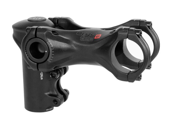 ERGOTEC Vorbau "Swell X 70" 1 1/8", 31,8 100 mm lang, eff. Länge: 90/100/80 mm, eff. Höhe: -10/50/105 mm (Sonderposten, lose)