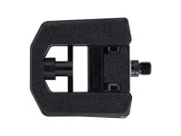 Ergotec Pedal EP-F - Plattformpedal 102x100, Gleitlager, Sandpapier/Kunststoff, klappbar, schwarz