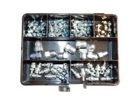 FIX-NIPPEL Strebenkloben Edelstahl (Niro silber