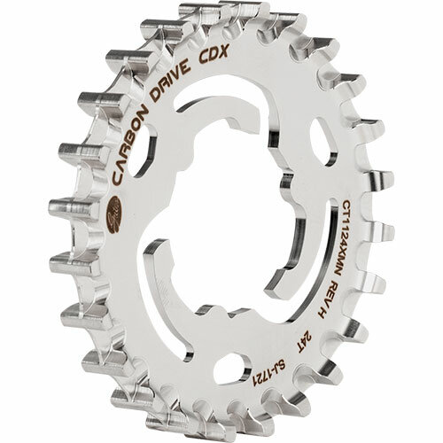 GATES Riemenscheibe Hinten 24 Zähne, für Alfine / Nexus / Sturmey Archer, Riemenlinie 43,7 mm, Mod. 25