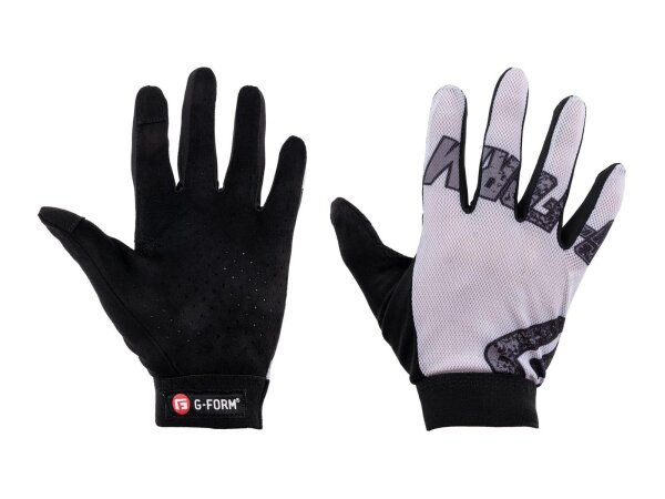 G-FORM Handschuh "Tempo Youth" SB-verpac white/black, Gr. S/M (Handlänge 15-16 cm)