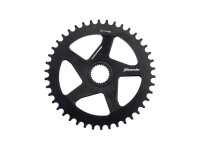 MIRANDA Kettenblatt Aluminium, schwarz,  Chainring Spiderless
