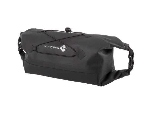 M-WAVE Lenkertasche "Rough Ride II Front schwarz