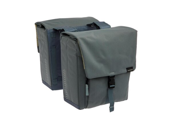 NEW LOOXS Doppeltasche "Tulum Double" Vo grey green