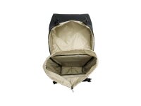 NEW LOOXS Doppeltasche "Sports Double" V schwarz, Riemenbefestigung