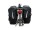 NEW LOOXS Doppeltasche "Sports Double" V schwarz, Riemenbefestigung
