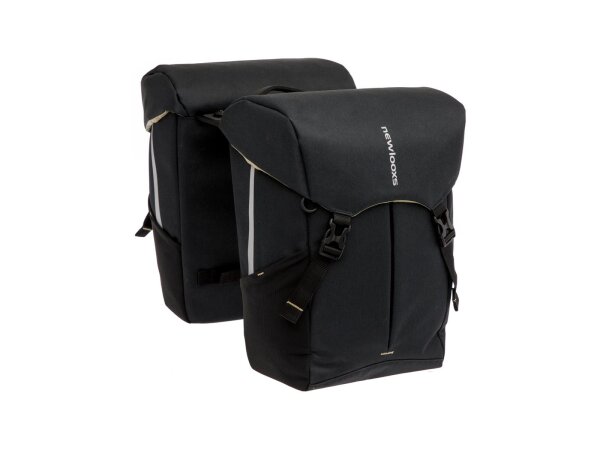 NEW LOOXS Doppeltasche "Sports Double" V schwarz, MIK