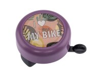 REICH Klingel "I love my bike" SB-verpac lila
