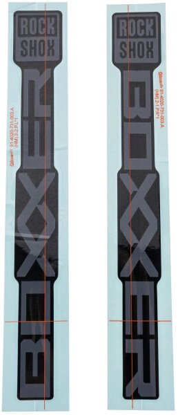 ROCKSHOX Federgabel BoXXer Base / Ultima grau für matt-schwarzes Tauchrohr
