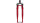 ROCKSHOX Federgabel "Rudy Ultimate Race  rot, 30 mm Federweg, 51 mm Offset