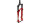 ROCKSHOX Federgabel "Pike DJ" 26" Einsat rot, 100 mm Federweg