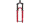 ROCKSHOX Federgabel "Lyrik Ultimate RC2" rot, 140 mm, 37 mm Offset