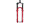 ROCKSHOX Federgabel "Lyrik Ultimate RC2" rot, 140 mm, 44 mm Offset