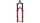 ROCKSHOX Federgabel "Lyrik Ultimate RC2" rot, 140 mm, 44 mm Offset