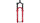 ROCKSHOX Federgabel "Lyrik Ultimate RC2" rot, 150 mm, 37 mm Offset