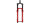 ROCKSHOX Federgabel "Lyrik Ultimate RC2" rot, 150 mm, 44 mm Offset