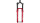 ROCKSHOX Federgabel "Lyrik Ultimate RC2" rot, 160 mm, 37 mm Offset