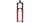 ROCKSHOX Federgabel "Lyrik Ultimate RC2" rot, 160 mm, 37 mm Offset