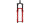 ROCKSHOX Federgabel "Lyrik Ultimate RC2" rot, 160 mm, 44 mm Offset