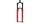 ROCKSHOX Federgabel "Lyrik Ultimate RC2" rot, 160 mm, 44 mm Offset