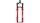 ROCKSHOX Federgabel "Pike Ultimate RC2"  rot, 130 mm