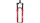 ROCKSHOX Federgabel "Pike Ultimate RC2"  rot, 140 mm