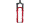 ROCKSHOX Federgabel "Pike Ultimate RC2"  rot, 130 mm, 37 mm Offset