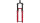 ROCKSHOX Federgabel "ZEB Ultimate Flight rot, 170 mm, 44 mm Offset
