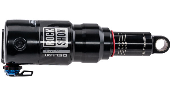 ROCKSHOX Federbein "Deluxe Ultimate RCT" 165 mm x 37,5 mm, Befestigung: Shaft Trunnion, Body Standard