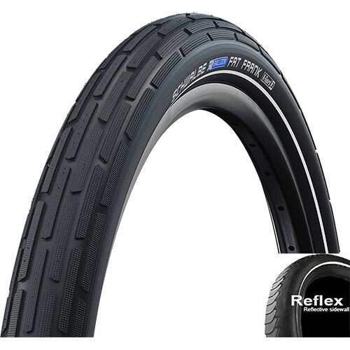 SCHWALBE Reifen "Fat Frank" Active Line  50-622 (28" x 2,00), schwarz / Reflex, 765 g