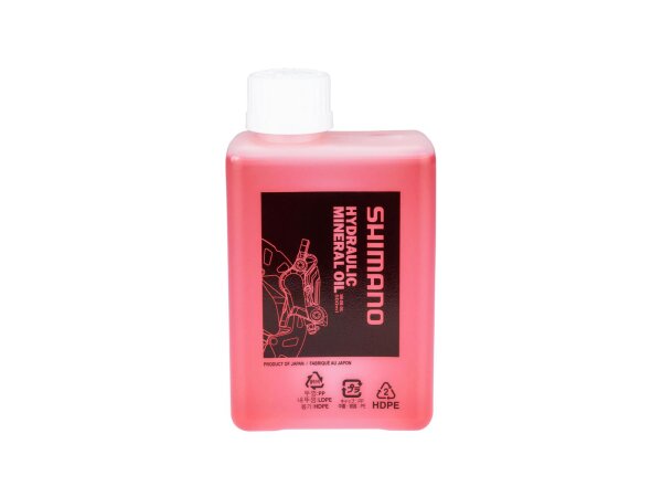 SHIMANO Bremsflüssigkeit / Mineralöl Fla 500 ml Flasche, Mod. 24